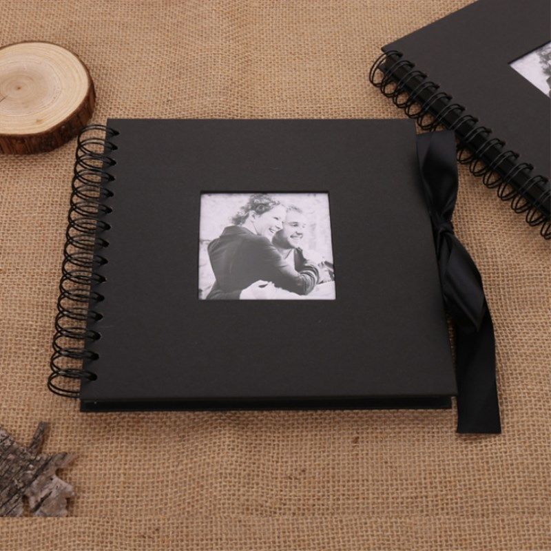 Wholesale Black Photo Album Diy Scrapbook Valentines Day Gifts Wedding  Guest Book Craft Paper Anniversary Travel Memory Scrapbooking Q190531 From  Yiwang08, $33.25